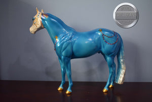 Magic-Mardi Gras Exlcusive-Ideal Stock Horse Mold-OOAK-Glossy Finish-Peter Stone