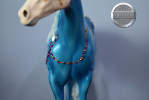 Magic-Mardi Gras Exlcusive-Ideal Stock Horse Mold-OOAK-Glossy Finish-Peter Stone