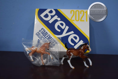 Leti and Addi-Stablemate Club Exclusive-Breyer Stablemate