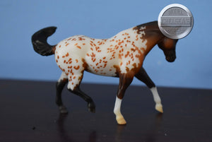 Tobias-Appaloosa Mold-Stablemate Club Exclusive-Breyer Stablemate