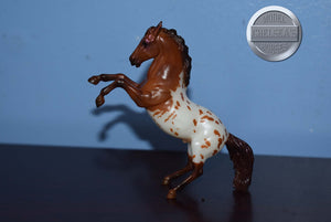 Dax-Mini Fighting Stallion Mold-Stablemate Club Exclusive-Breyer Stablemate