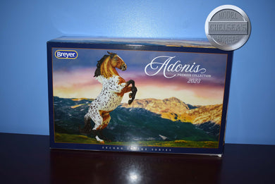Adonis-Premier Club Exclusive-Lipizzaner Stallion Mold-Damaged Box-Breyer Traditional