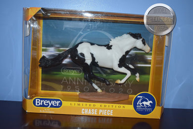 Pinto Thoroughbred 70th Anniversary Chase Piece-Smarty Jones Mold-Damaged Box-New in Box-Breyer Traditional