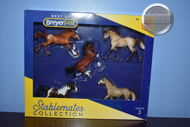 Best of Breyerfest Series 3-Bent Ear and Damaged Box-New in Box-Breyer Stablemate
