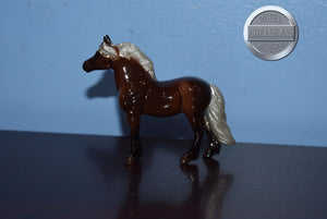 Silver Bay Iris-Highland Pony Mold-Stablemate Club Exclusive-Breyer Stablemate