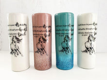 Load image into Gallery viewer, Tumblers-20 oz Skinny-Assorted Colors-Limited Edition Design-Chelsea&#39;s Model Horses Exclusive