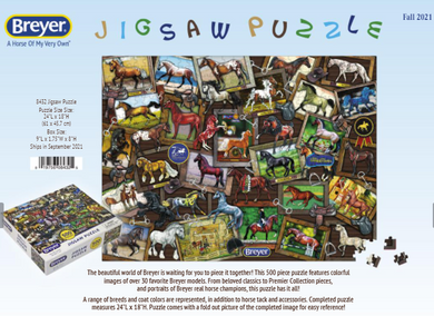 World of Breyer Puzzle-New in Box-Breyer Accessories