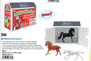 Mini Whinnies Barn Surprise-3 Horses Per Barn-Breyer Mini Whinnies
