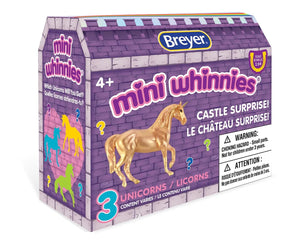 Mini Whinnies Castle Surprise-3 Unicorns Per Castle-Breyer Mini Whinnies