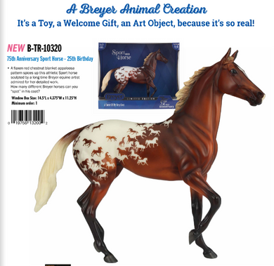 Anniversary Sport Horse-Lonesome Glory Mold-2025 New Release-Breyer Traditional