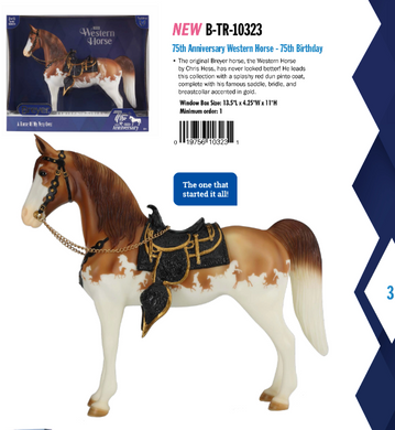 Anniversary Western Horse-Western Horse Mold-2025 New Release-Breyer Traditional-PRE ORDER