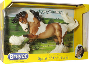 Pinto Gypsy Vanner-New in Box-Gypsy Vanner Mold-Breyer Traditional