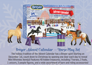 Breyer Advent Calendar-Horse Play Set-Holiday 2023 Limited Edition-Breyer Accessories