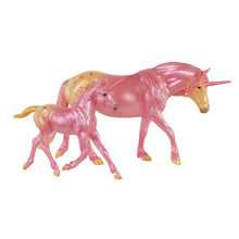 Load image into Gallery viewer, Candy Delights-Haflinger Mare and Foal Unicorn Mold-New in Box-Breyer Classic-PRE ORDER