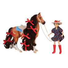 Load image into Gallery viewer, Nora and Boots-Western Horse and Rider Set-New in Box-Breyer Classic