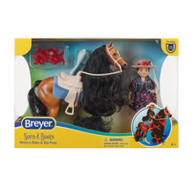 Load image into Gallery viewer, Nora and Boots-Western Horse and Rider Set-New in Box-Breyer Classic