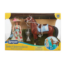 Load image into Gallery viewer, Winner's Circle Gift Set-Tinsley and Buttercup Breeze-New in Box-Breyer Classic-PRE ORDER