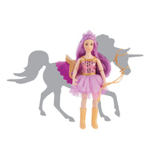 Load image into Gallery viewer, Lyra-Unicorn Rider and Tack-New in Box-Breyer Classic Accessories