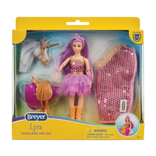 Load image into Gallery viewer, Lyra-Unicorn Rider and Tack-New in Box-Breyer Classic Accessories
