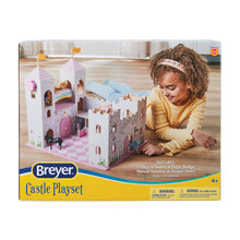 Load image into Gallery viewer, Unicorn Magic Deluxe Wood Castle Playset-New in Box-Breyer Stablemate Accessories