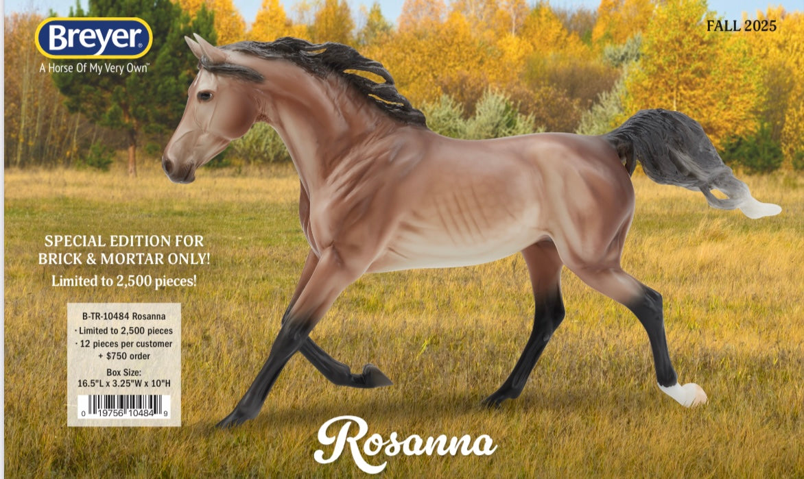 PICKUP ONLY-Rosanna-Brick and Mortar Exclusive-PICKUP ONLY-NO SHIPPING AVAILABLE-Breyer Traditional