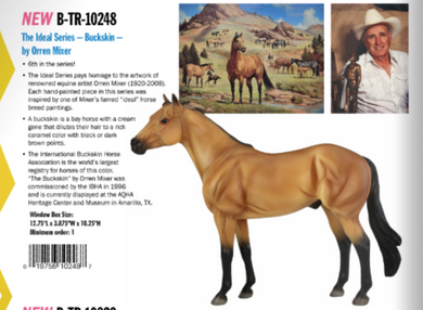 Buckskin-Ideal Series Orren Mixer-Geronimo Mold-2025 New Release-Breyer Traditional