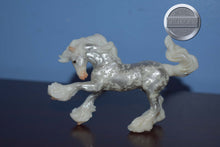 Load image into Gallery viewer, Silver Filigree Festive-Holiday Exclusive-Mini Gypsy Vanner-Breyer Stablemate