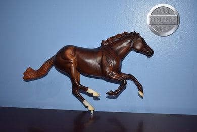 Smarty Jones-Original on the Smarty Jones Mold-Breyer Traditional
