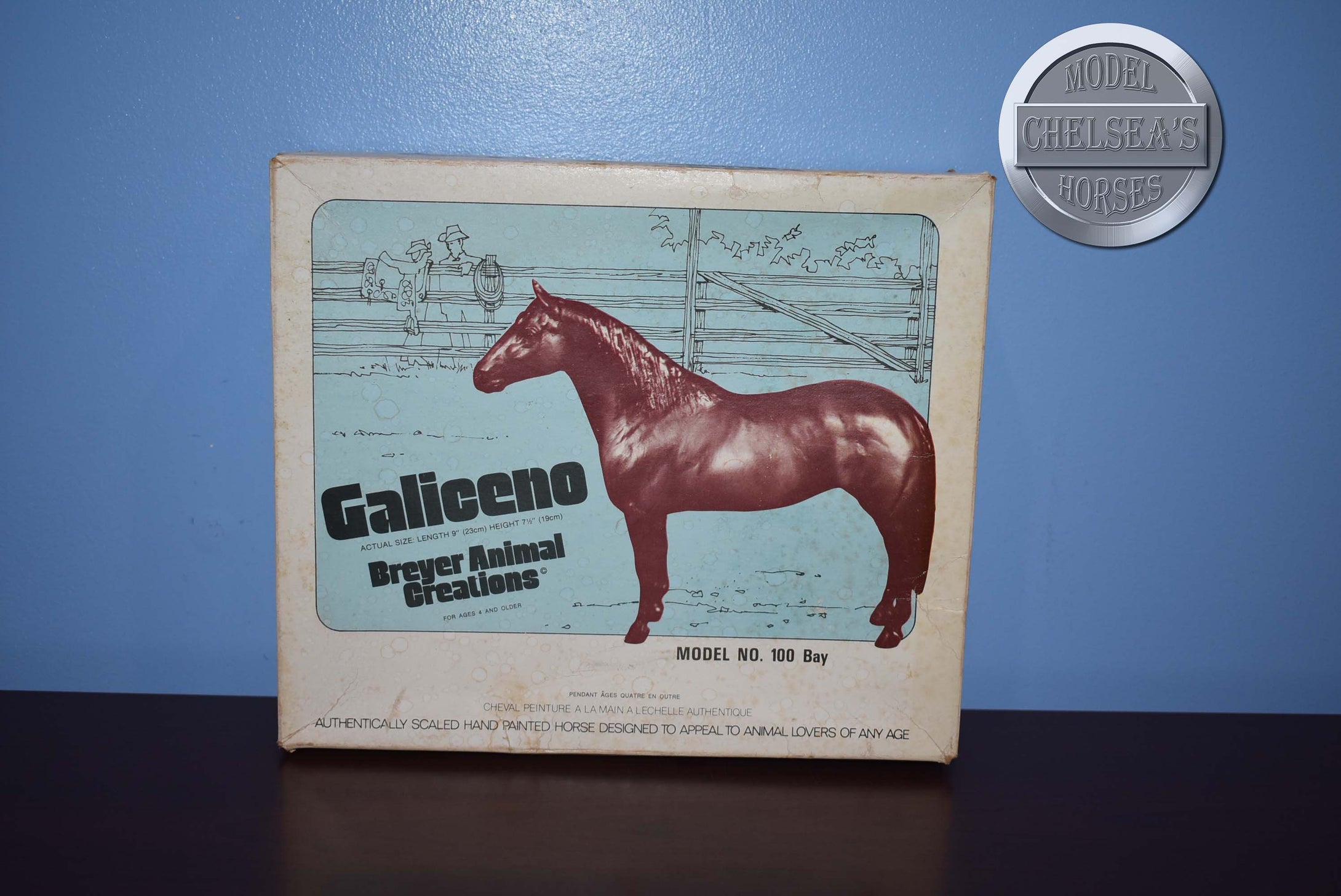 Galiceno-Vintage Box-Original on the Mold-Breyer Traditional