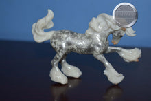Load image into Gallery viewer, Silver Filigree Festive-Holiday Exclusive-Mini Gypsy Vanner-Breyer Stablemate