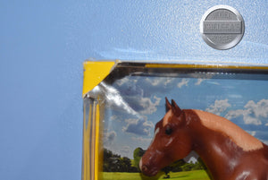 Chestnut Quarter Horse Yearling "Warehouse Find" #430046-New in Box-Quarter Horse Yearling Mold-Breyer Traditional