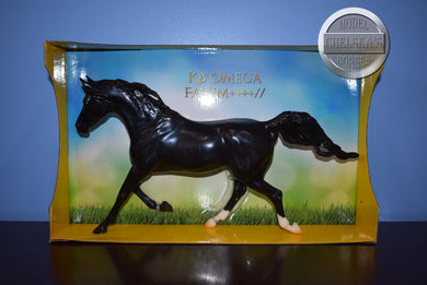 KB Omega Fahim-With Box Backing-Shagya Arabian Mold-Breyer Traditional