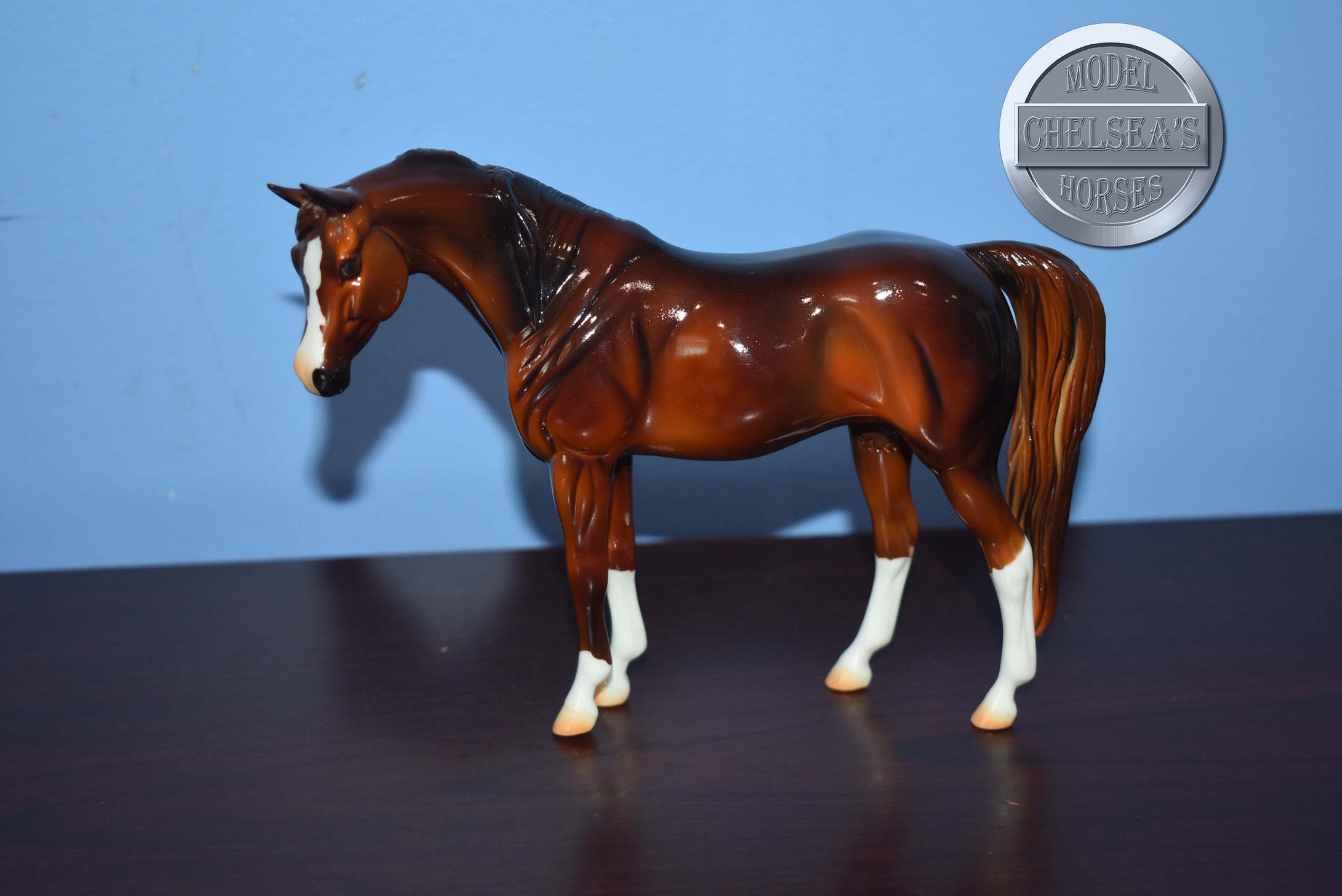 Unknown Name-Glossy-Chestnut-Pebbles Arabian Mold-Peter Stone