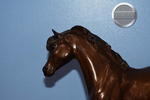 Hyksos-Black Stallion Mold-Breyer Traditional