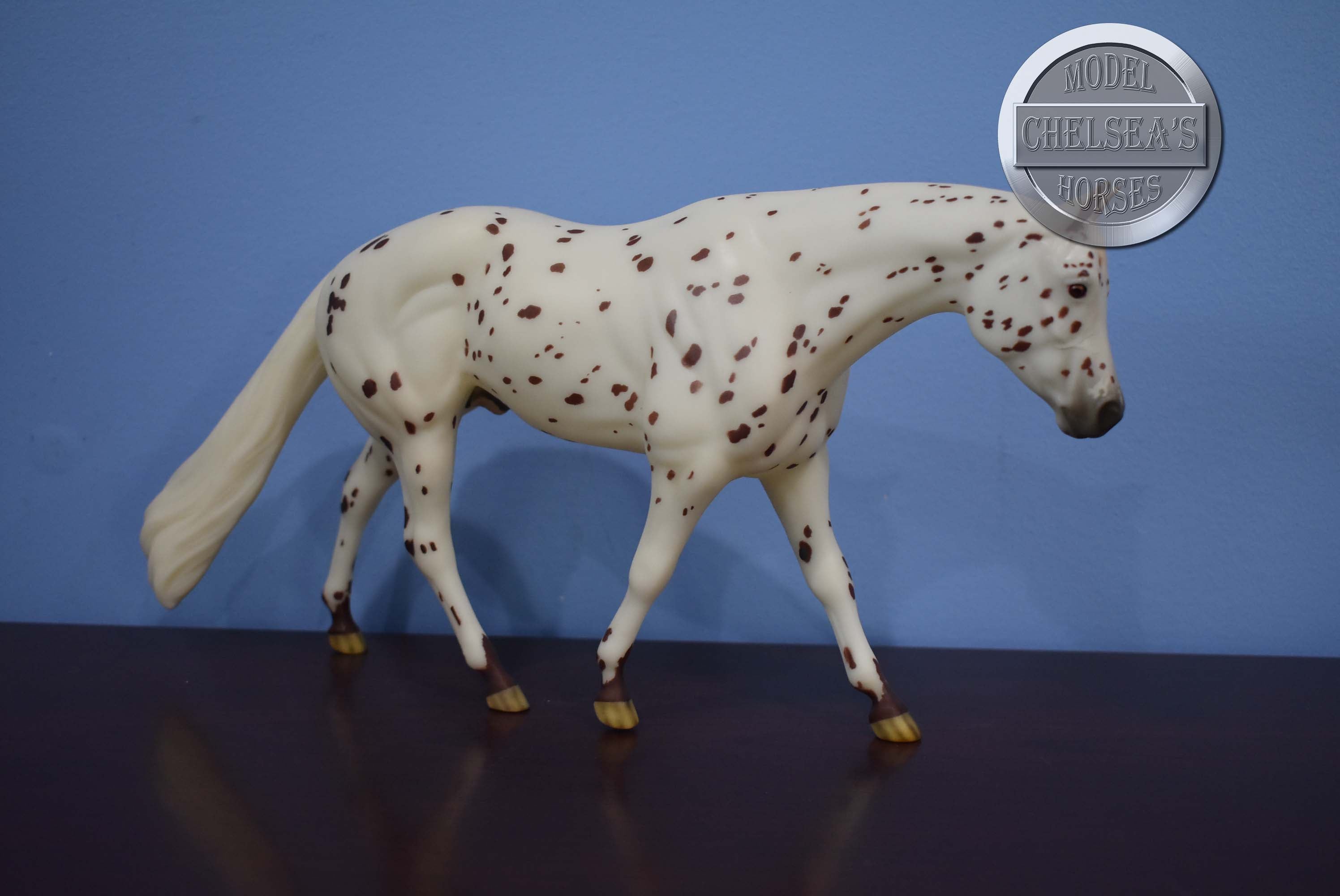 Breyer Lil Ricky Rocker PEARLY VARIATION Leopard Appaloosa Zippo Pine Bar outlet Mold