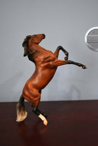 Wild and Free-Rearing Mustang ONLY-Rearing Mustang Mold-Breyer Classic