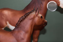 Load image into Gallery viewer, Dempsey and Quincy-Clydesdale Mare and Foal Mold-Breyer Traditional