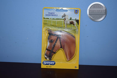 English Show Bridle-New in Package-Breyer Traditional Accessories