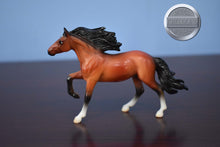 Load image into Gallery viewer, Bay Andalusian-Mirado Mold-Breyer Stablemate
