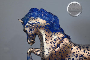 Spice Drop-Blue Version-Holiday Exclusive-Connemara Mare Mold-Breyer Traditional