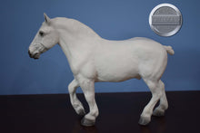 Load image into Gallery viewer, White Belgian-Roy the Belgian Mold-Breyer Traditional