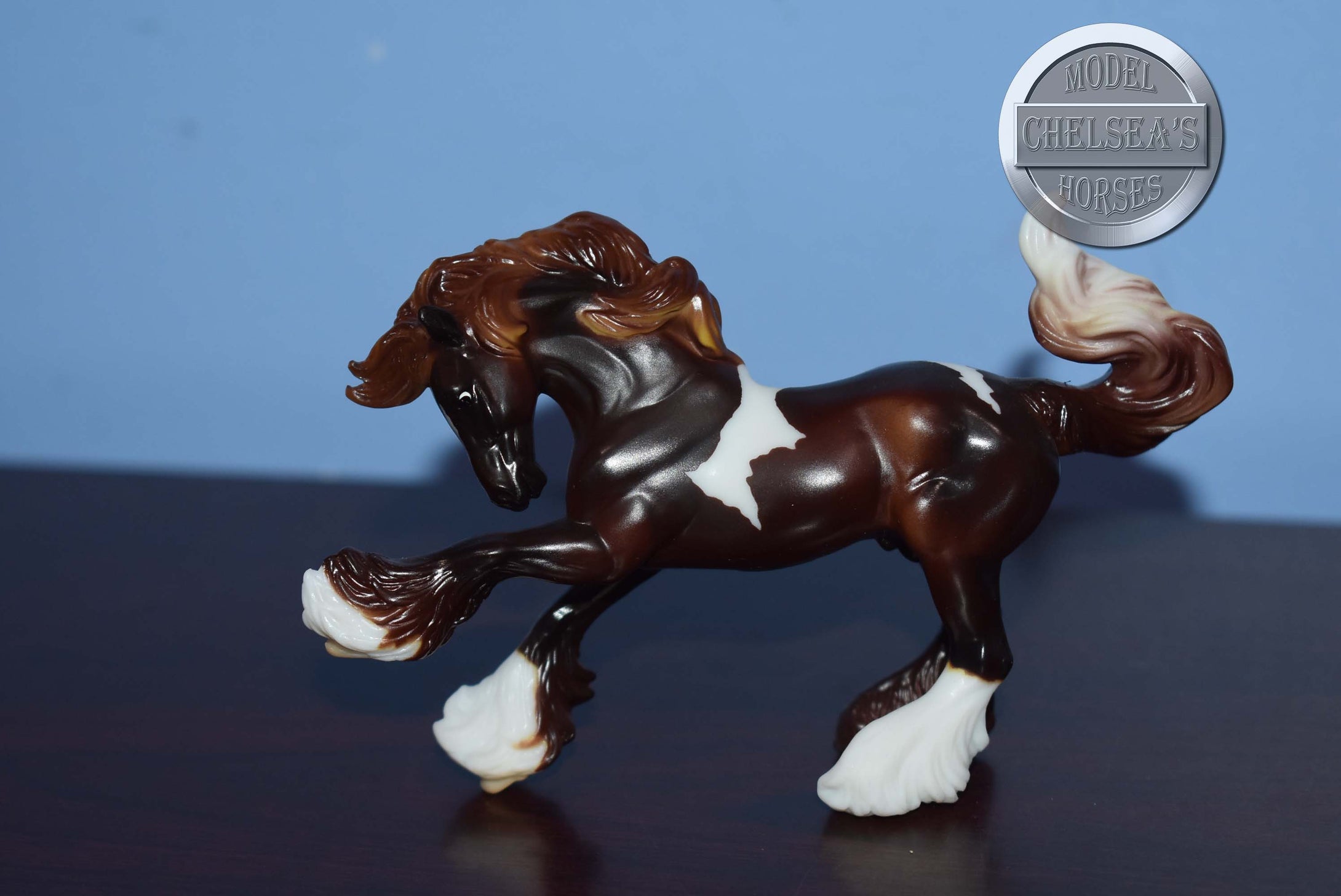 Toe Tapper-Breyerfest Exclusive-Mini Gypsy Vanner-Breyer Stablemate