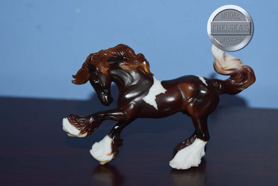 Toe Tapper-Breyerfest Exclusive-Mini Gypsy Vanner-Breyer Stablemate