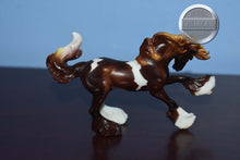 Load image into Gallery viewer, Toe Tapper-Breyerfest Exclusive-Mini Gypsy Vanner-Breyer Stablemate