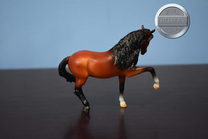 Bay Andalusian-Andalusian Stallion Mold-Breyer Stablemate