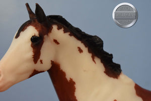Tschiffely's Ride Set-Quarter Horse Gelding and Duchess Mold-Breyerfest Exclusive-Breyer Classic