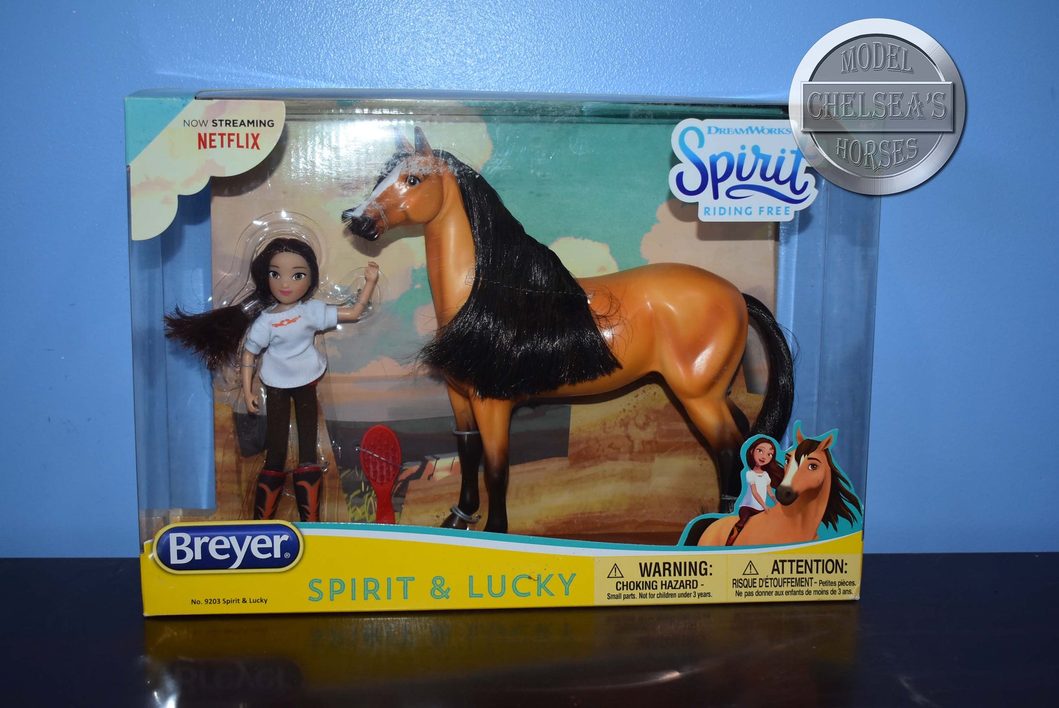 Spirit and Lucky-New in Box-Classic Spirit Mold-Breyer Classic