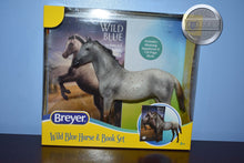 Load image into Gallery viewer, Wild Blue with Book-New in Box-Breyer Classic