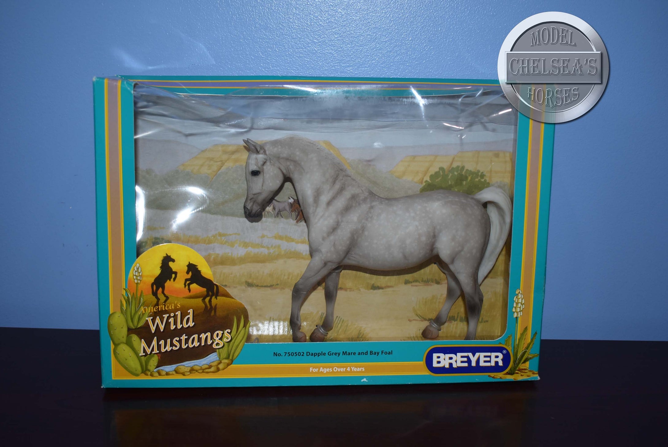 750502 Dapple Grey Mare-New in Box-Mare Only-Johar Mold-Breyer Classic