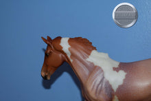 Load image into Gallery viewer, Slainte Surprise-Matte Red Roan Paint-Breyerfest Exclusive-Giselle Mold-Breyer Traditional